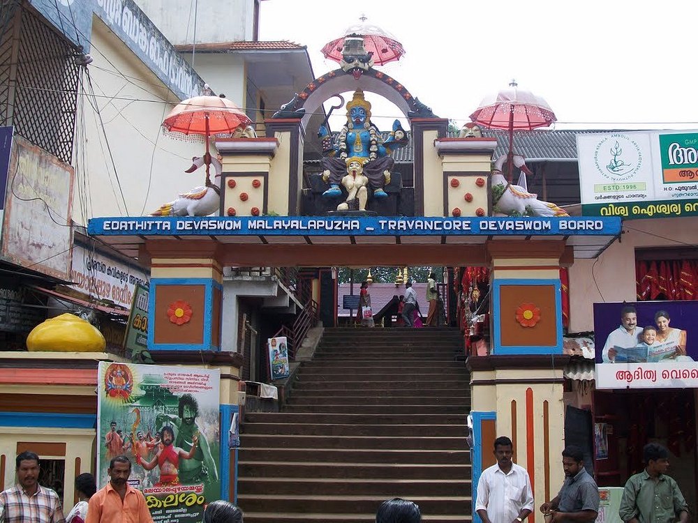Malayalappuzha Devi Temple in Pathanamthitta kerala